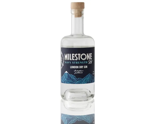 Džins Milestone Navy 59% 0.7l