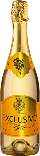 Dz.vīns Exclusive Gold pussaldais 10% 0.75l