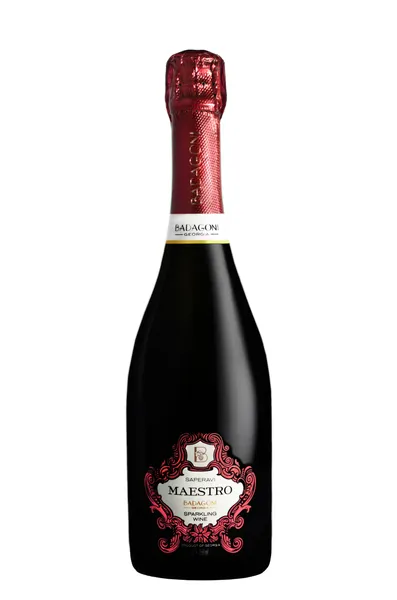 Dz.vīns sarkanais Maestro Saperavi pussaldais 12% 0.75l