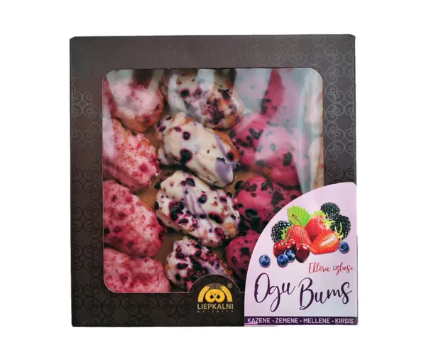 Eklēru izlase Ogu bums 340g, Liepkalni