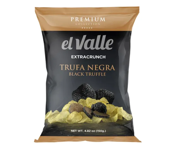 El Valle kartupeļu čipsi  Melno trifeļu 150g
