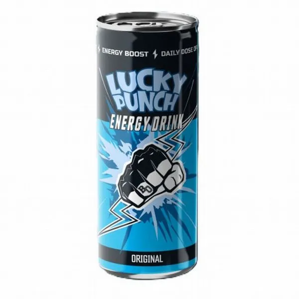 Enerģijas dzēriens 0.33l CAN, Lucky Punch