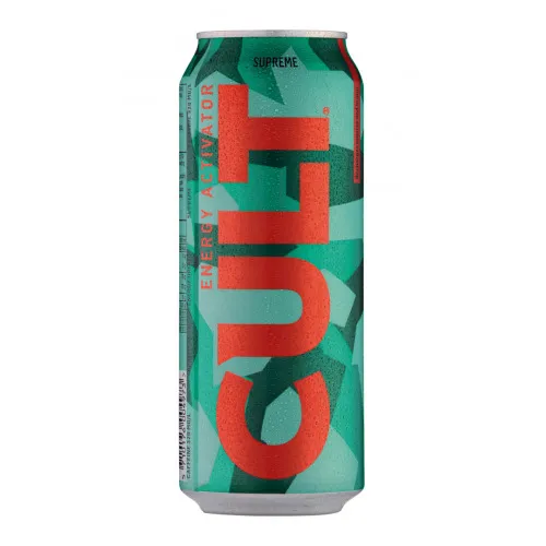 Enerģijas dzēriens Cult Supreme 0.5l CAN.