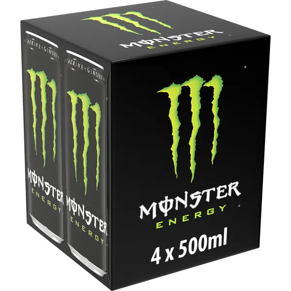Enerģijas dzēriens Energy 4x0.5l CAN, Monster