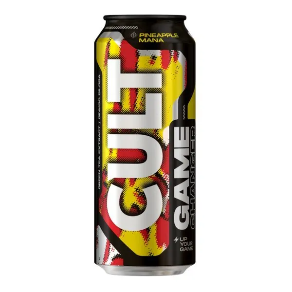 Enerģijas dzēriens Game Changer Pineapple Mana 0.5l CAN, Cult