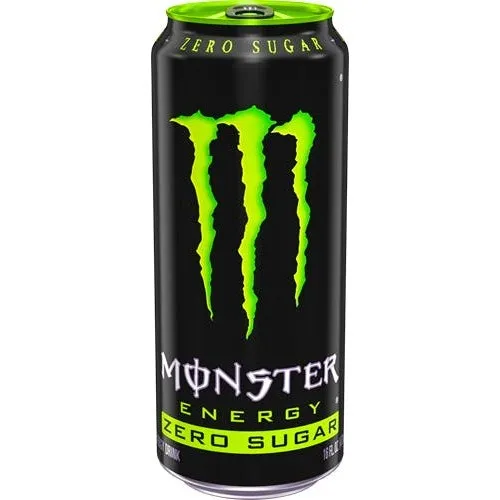 Enerģijas dzēriens Green Zerro 0.5l CAN, Monster