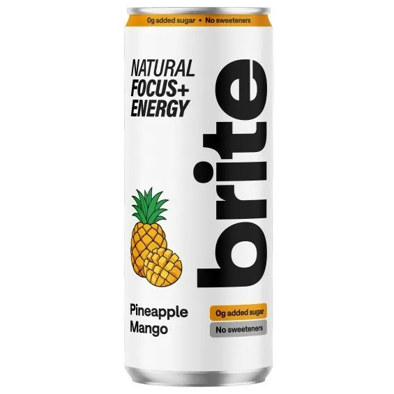 Enerģijas dzēriens Pineapple Mango, 330ml CAN, Brite