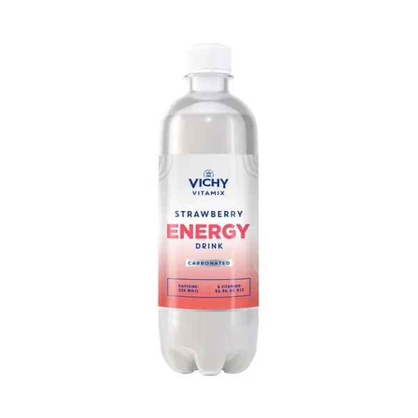 Enerģijas dzēriens VICHY Vitamix Strawberry, PET, 0.5l (DEP)