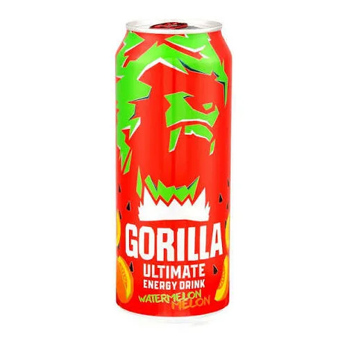 Enerģijas dzēriens Watermelon - Melon 0.5l, Gorilla