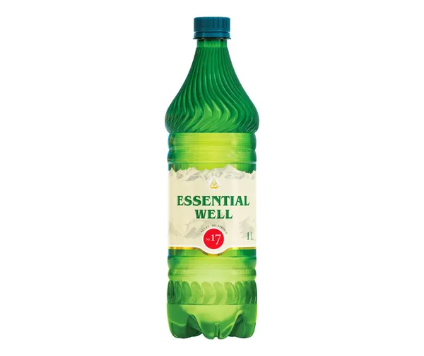 Essential Well Nr.17 gāzēts dzēr.ar dabīgu sāļu sat. 1L PET