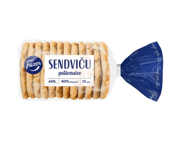 Sendviču polārmaize FAZER 450g