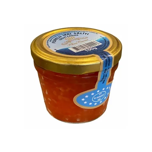 Foreļu ikri sālīti 100g, Khan Caviar