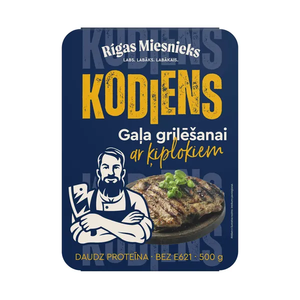 Steiks ar ķiplokiem 500g

