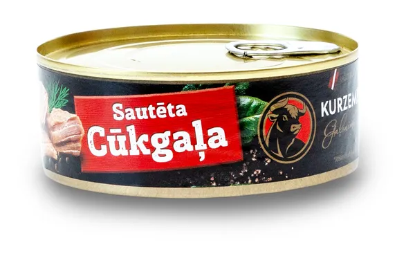Gaļas konservi Sautēta cūkgaļa 250g, KGS