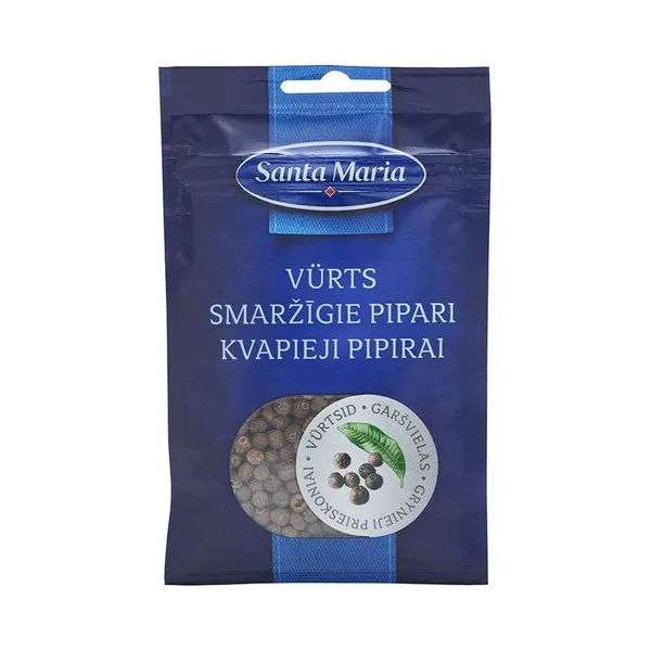 Garšvielas Smaržīgie pipari 15g, Santa Maria