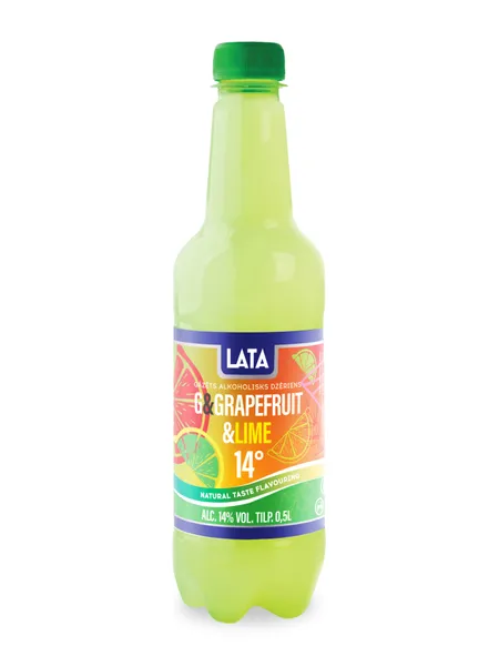 Gāzēts alk. dzēriens G and Grapefruit and Lime 14% 0.5l, Lata