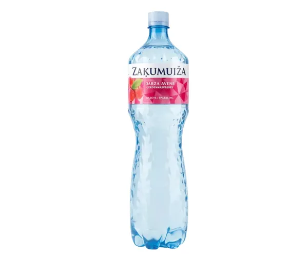 Gāzēts ūdens ar aveņu garšu 1.5l, Zaķumuiža