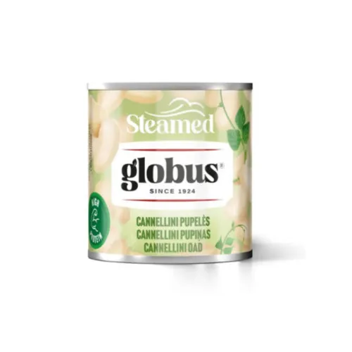 Globus tvaicetas Cannellini pupinas 212ml