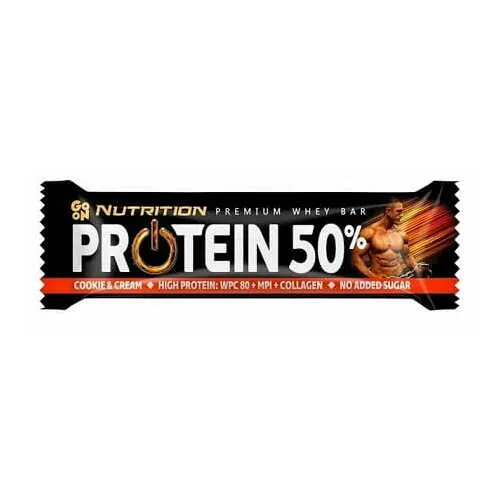 Go On proteīna batoniņš 50% Cookie-Cream 40g