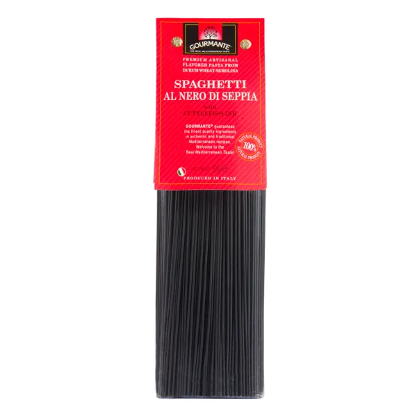 GOURMANTE pasta Spaghetti al nero di seppia, 500g