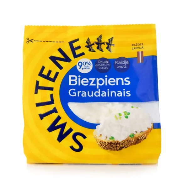 Graudainais biezpiens Smiltene 9% 200g