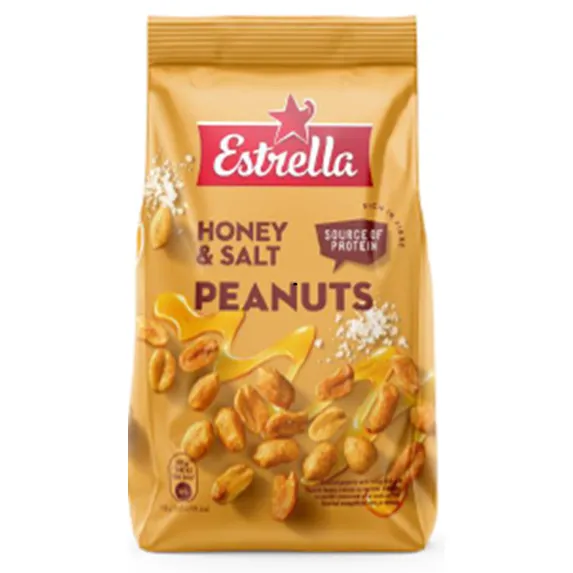 ESTRELLA Grauzdēti zemesrieksti ar medu un sāli 240 g