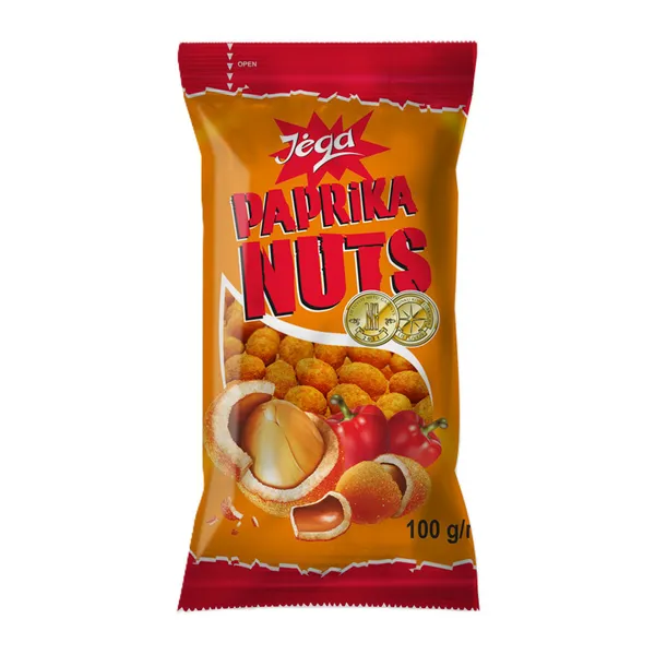 Grauzdēti zemesrieksti ar saldo čili garšu 140g, Jega