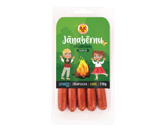 Grildesiņas pusžāvētās Jāņa bērnu 230g, RGK