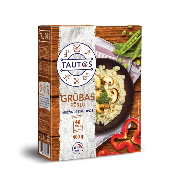 Grūbas pērļu Tautas 4x100g