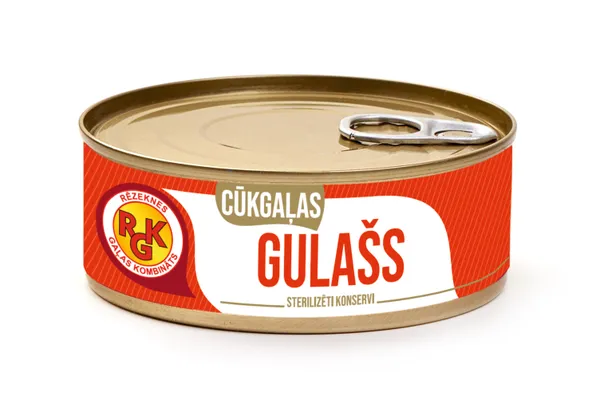 Gulašs cūkgaļas 250g, RGK