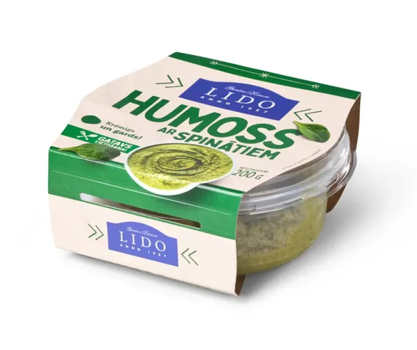 Humoss Lido ar spinātiem 200g