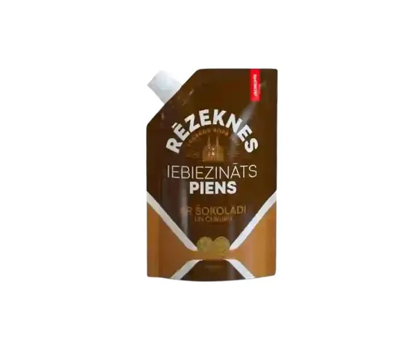 Iebiezināts piens ar cukuru un šokolādi 250g, Rēzeknes Leģenda