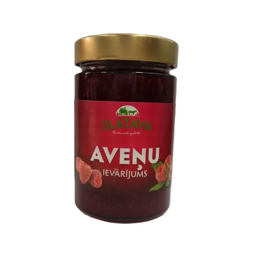 Ievārījums Aveņu 340g, Slātava