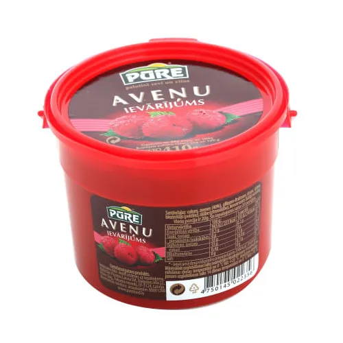 Ievārījums aveņu 410g, Pūre