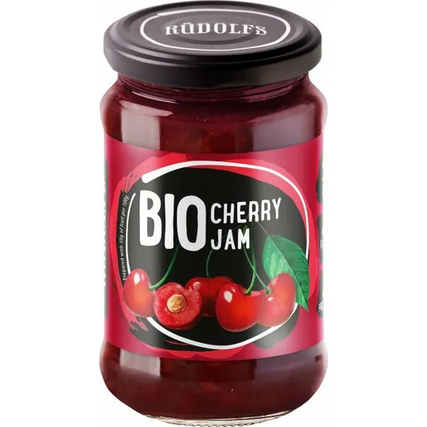 BIO ķiršu ievārījums RŪDOLFS 400g