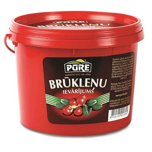 Ievārījums Brūkleņu 900g, Pūre