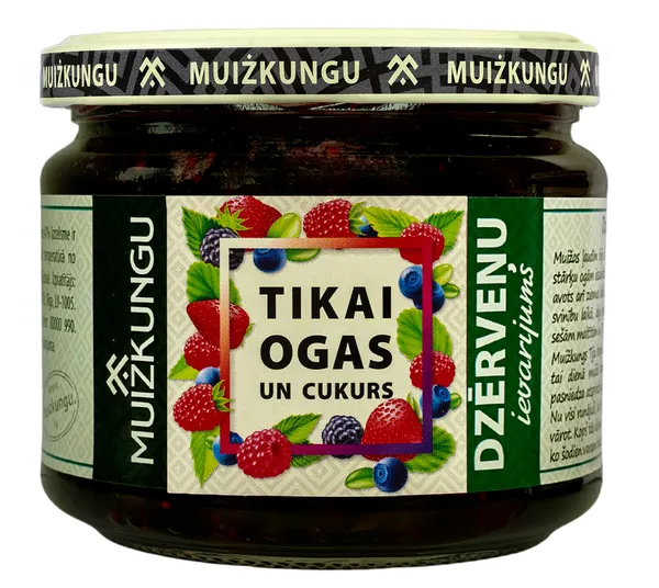 Ievārījums  Dzērveņu 350g, Muižkungu