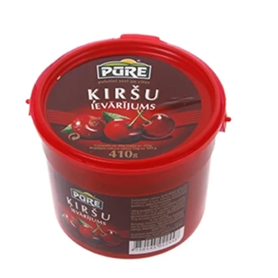 Ievārījums ķiršu 410g, Pūre