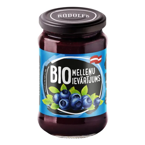 Ievārījums melleņu 400g, Rūdolfs Bio