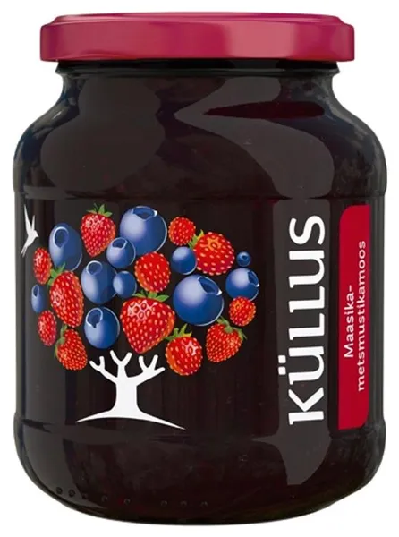 Zemeņu-Melleņu ievārījums KULLUS, 400g