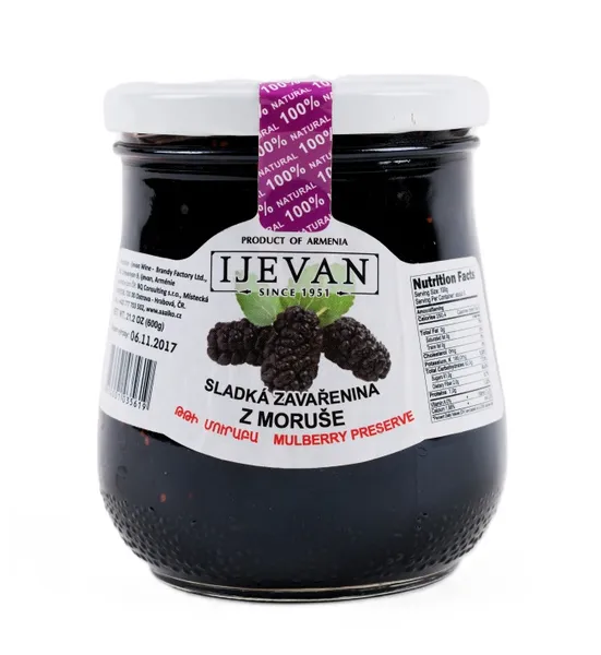 Ievārījums Zīdkoka ogu 600g, Ijevan