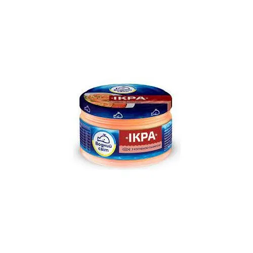 Ikru pasta ar kūpinātu lasi IKRA Vodnij Svit, 160g