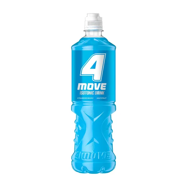 Izotonisks dzēriens Multiaugļu 0.75l PET, 4 Move
