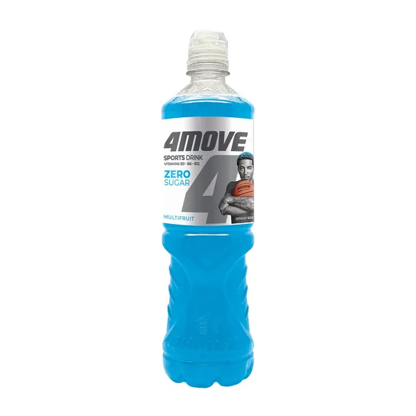 Izotonisks dzēriens Zero Multiaugļu 0.75l PET, 4 Move
