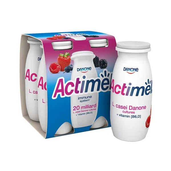 Jogurta dzēriens ACTIMEL meža ogu 4x100g