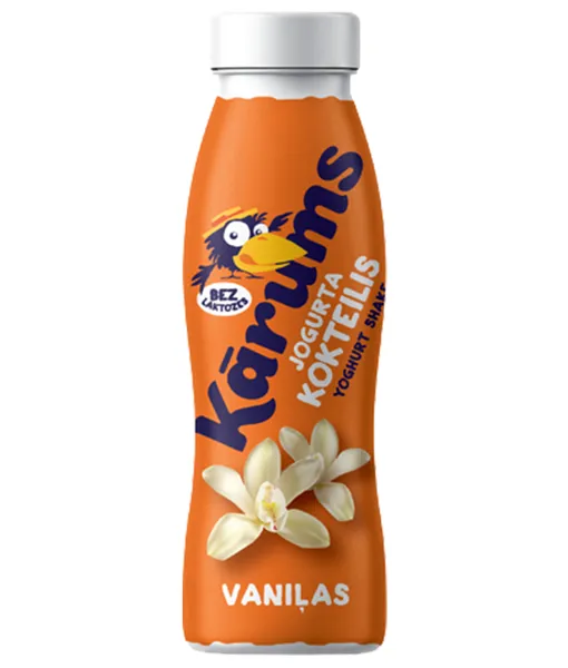 Jogurta kokteilis vaniļas KĀRUMS 230g