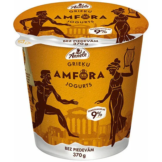 Grieķu jogurts dabisks Annele, 370g