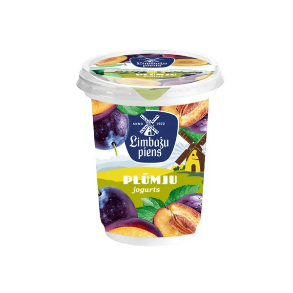 Jogurts plūmju, 320g, Limbažu Piens