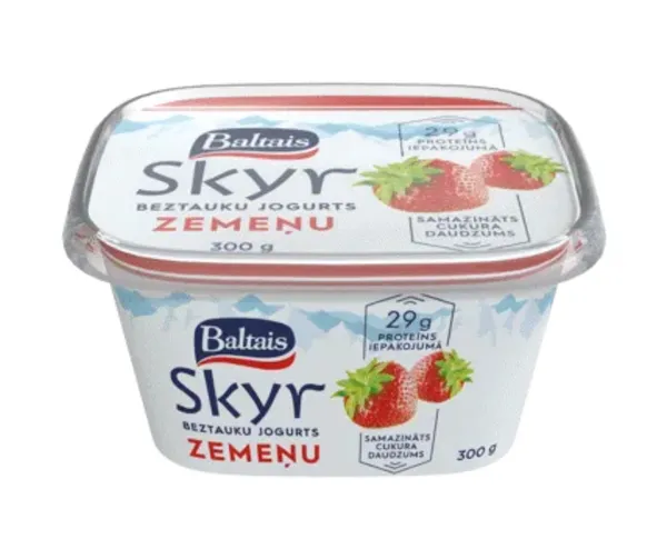 Jogurts Baltais Skyr zemeņu 300g
