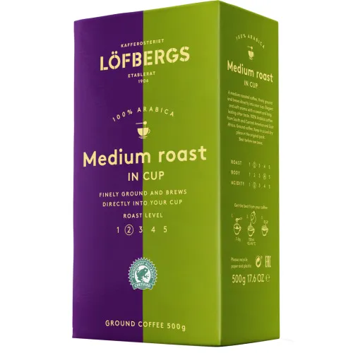 Malta kafija LOFBERGS Medium in Cup 500g